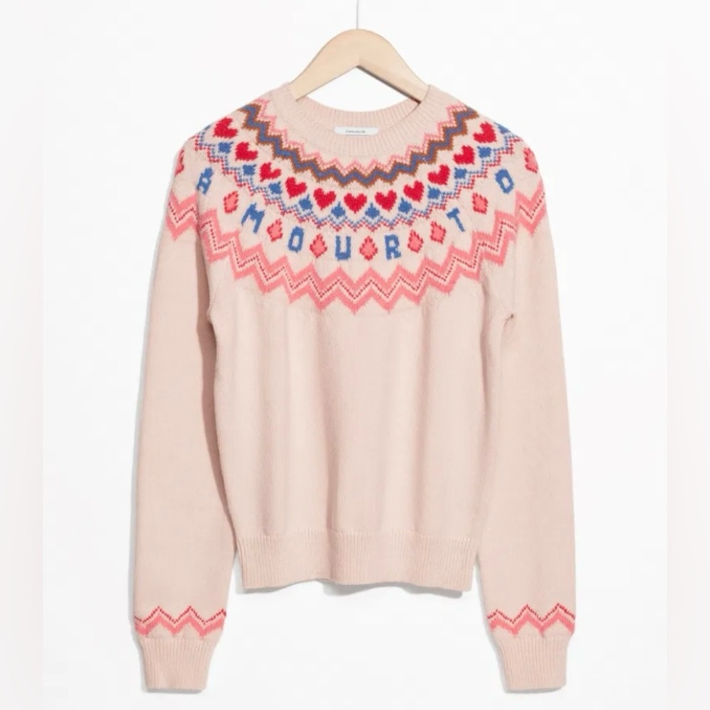 & Other Stories Amour Sweater - Picture 3 of 5